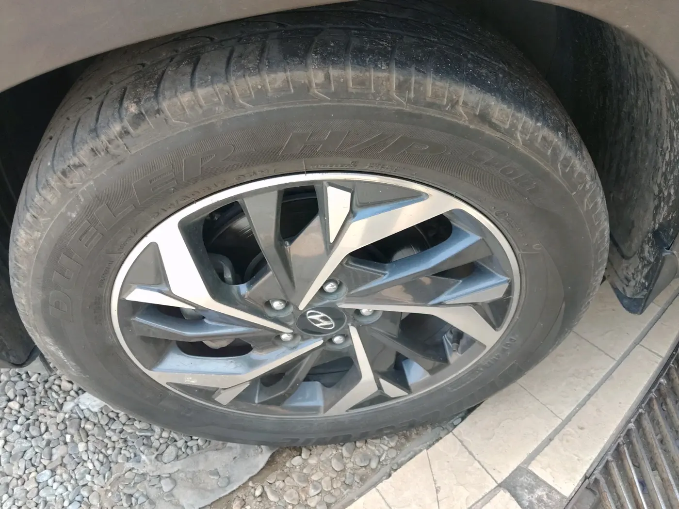 2021 Hyundai Creta SX (O) AT 1.5 DIESEL, Diesel, Automatic, 80,823 km, tyre