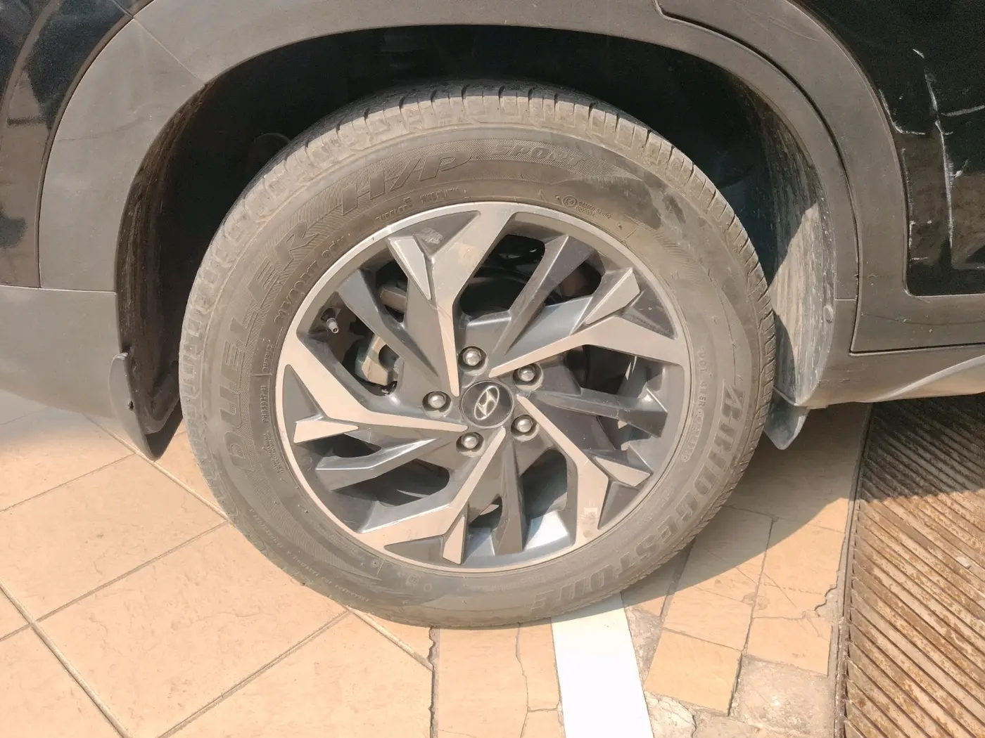 2021 Hyundai Creta SX (O) AT 1.5 DIESEL, Diesel, Automatic, 80,823 km, tyre