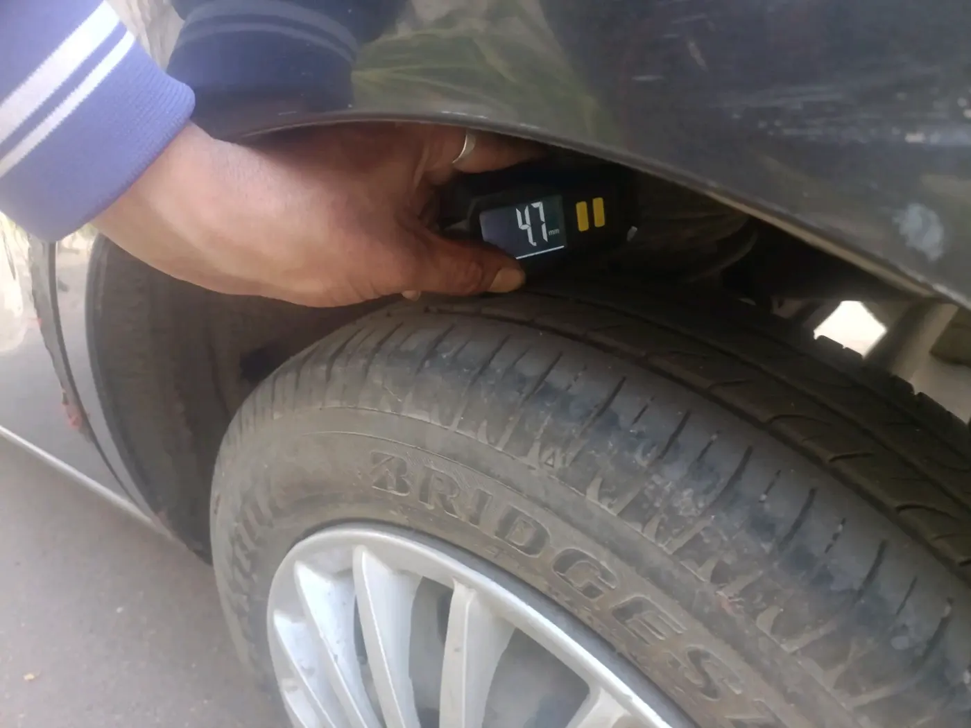 2015 Maruti Alto K10 VXI, Petrol, Manual, 97,077 km, tyre