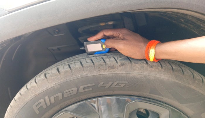 2024 Tata PUNCH ADVENTURE RHYTHM PACK AMT, Petrol, Automatic, 12,010 km, tyre