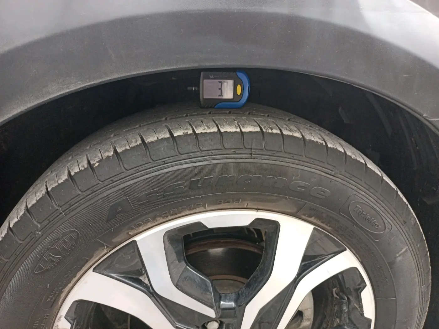 2021 Honda WR-V 1.2L I-VTEC VX MT, Petrol, Manual, 18,092 km, tyre