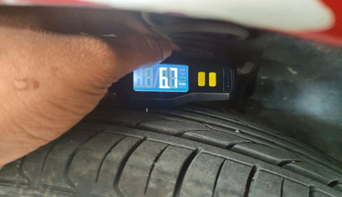 2017 Ford Figo Aspire TITANIUM 1.2 PETROL, Petrol, Manual, 43,997 km, tyre