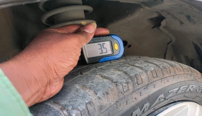 2016 Maruti Wagon R 1.0 VXI AMT, Petrol, Automatic, 23,375 km, tyre