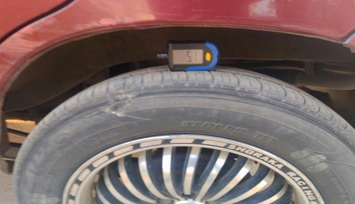 2011 Maruti Alto K10 LXI, Petrol, Manual, 1,17,772 km, tyre