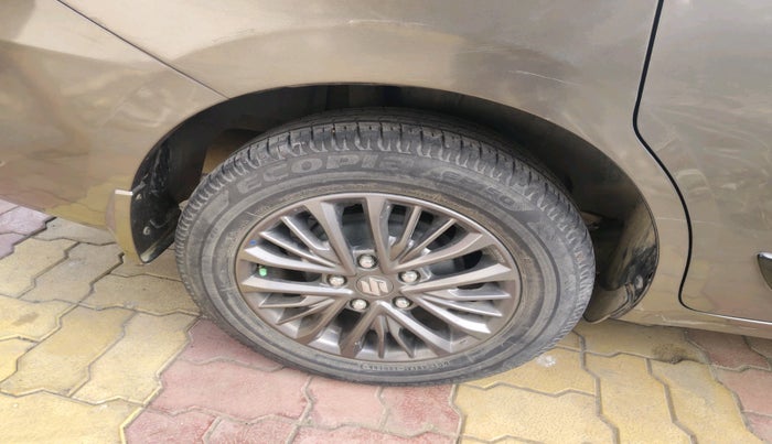 2021 Maruti Ertiga ZXI+ SHVS, Petrol, Manual, 25,496 km, tyre