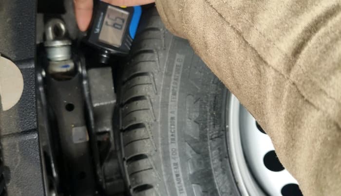 2022 Tata TIGOR XM PETROL, Petrol, Manual, 37,724 km, tyre