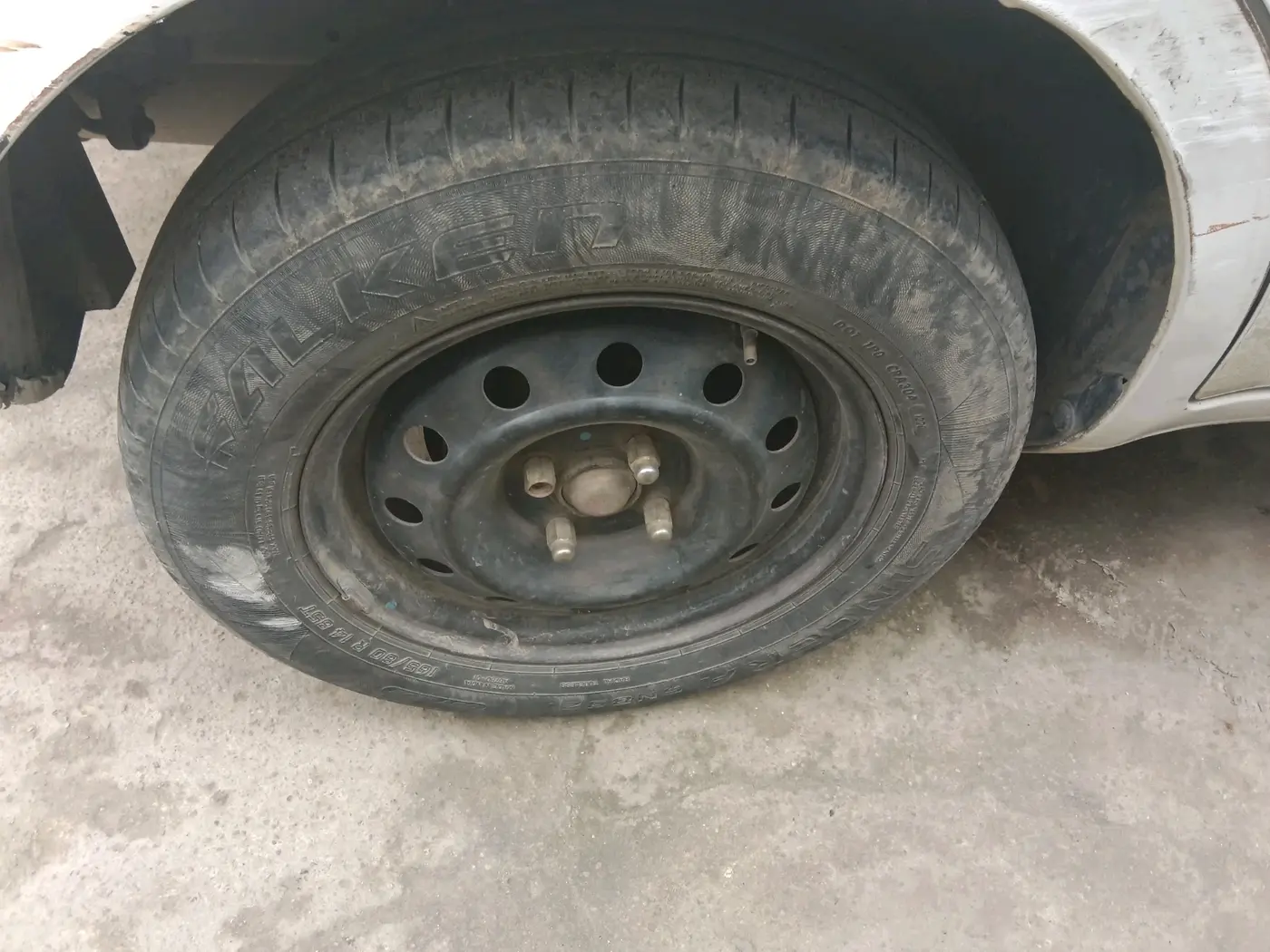 2012 Maruti Ritz LDI, Diesel, Manual, 81,079 km, tyre