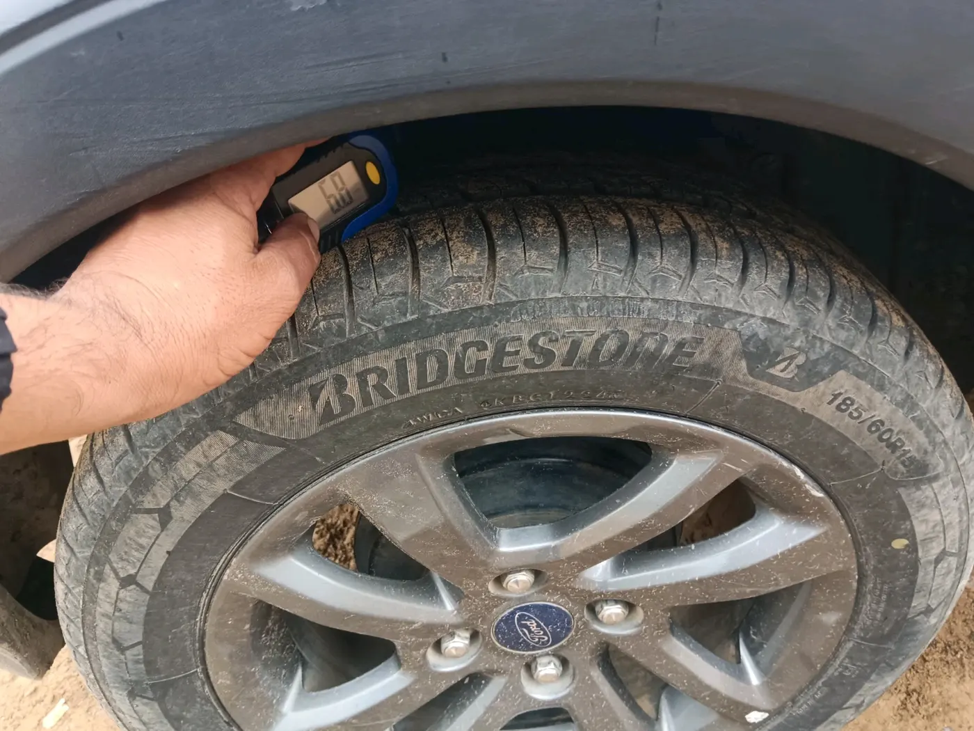 2018 Ford FREESTYLE TITANIUM 1.2 PETROL, Petrol, Manual, 85,933 km, tyre