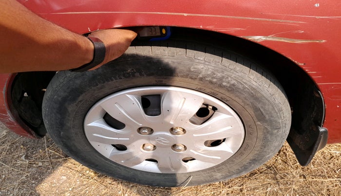 2009 Hyundai i10 SPORTZ 1.2, Petrol, Manual, 1,11,443 km, tyre