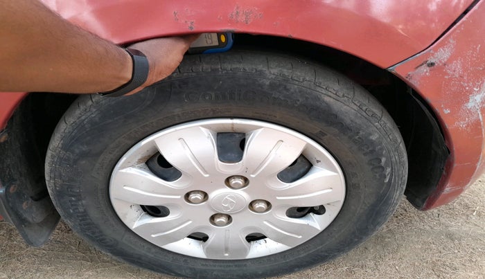 2009 Hyundai i10 SPORTZ 1.2, Petrol, Manual, 1,11,443 km, tyre