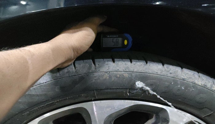 2022 Maruti Baleno ALPHA 1.2 AGS, Petrol, Automatic, 11,566 km, tyre