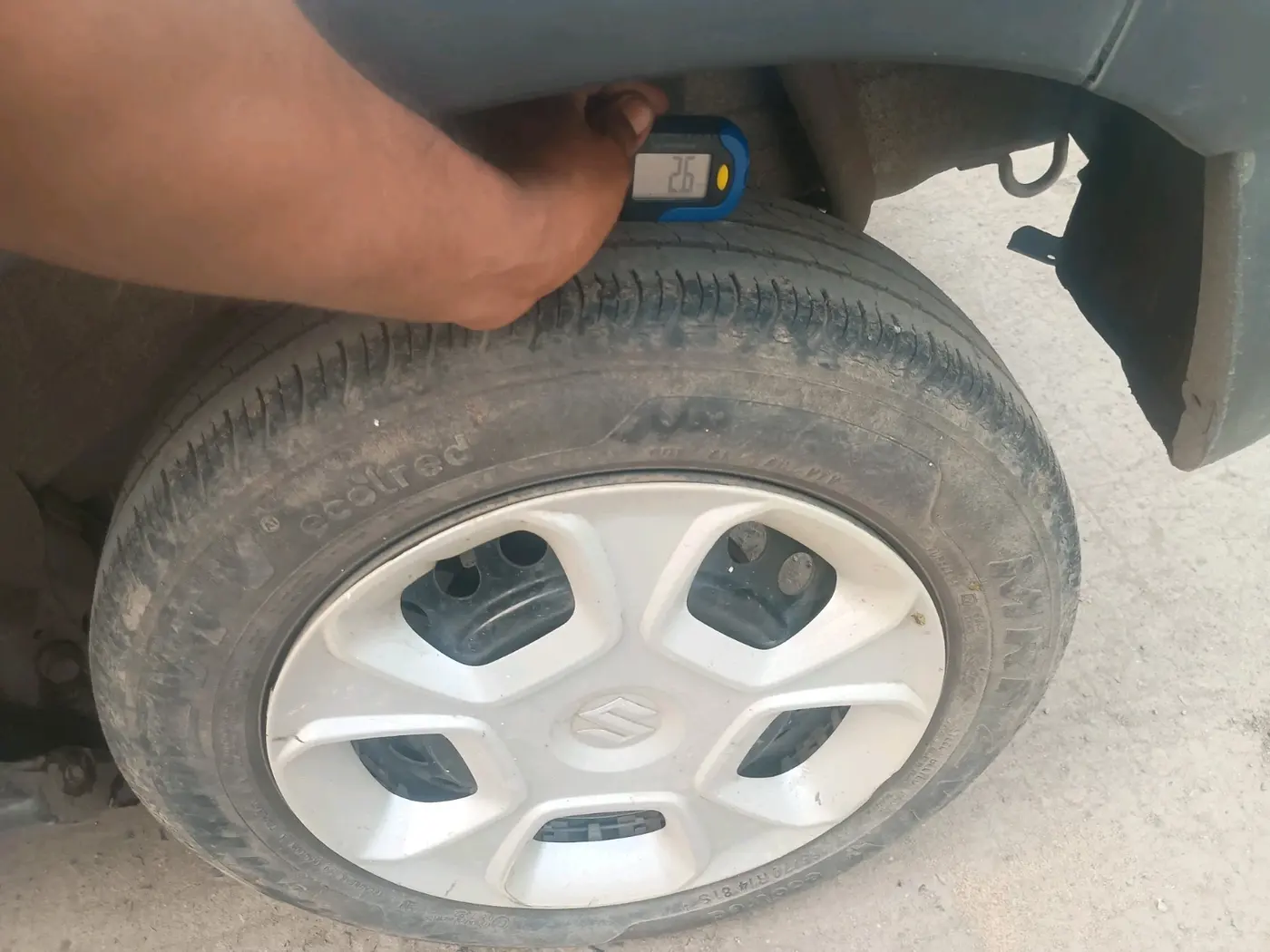 2021 Maruti S PRESSO VXI+, Petrol, Manual, 94,853 km, tyre