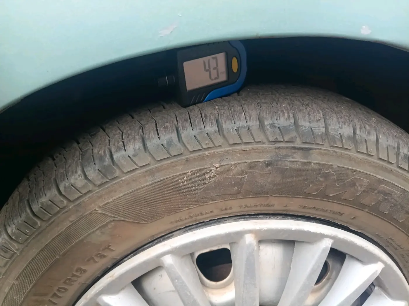 2009 Maruti Wagon R VXI MINOR, Petrol, Manual, 16,521 km, tyre