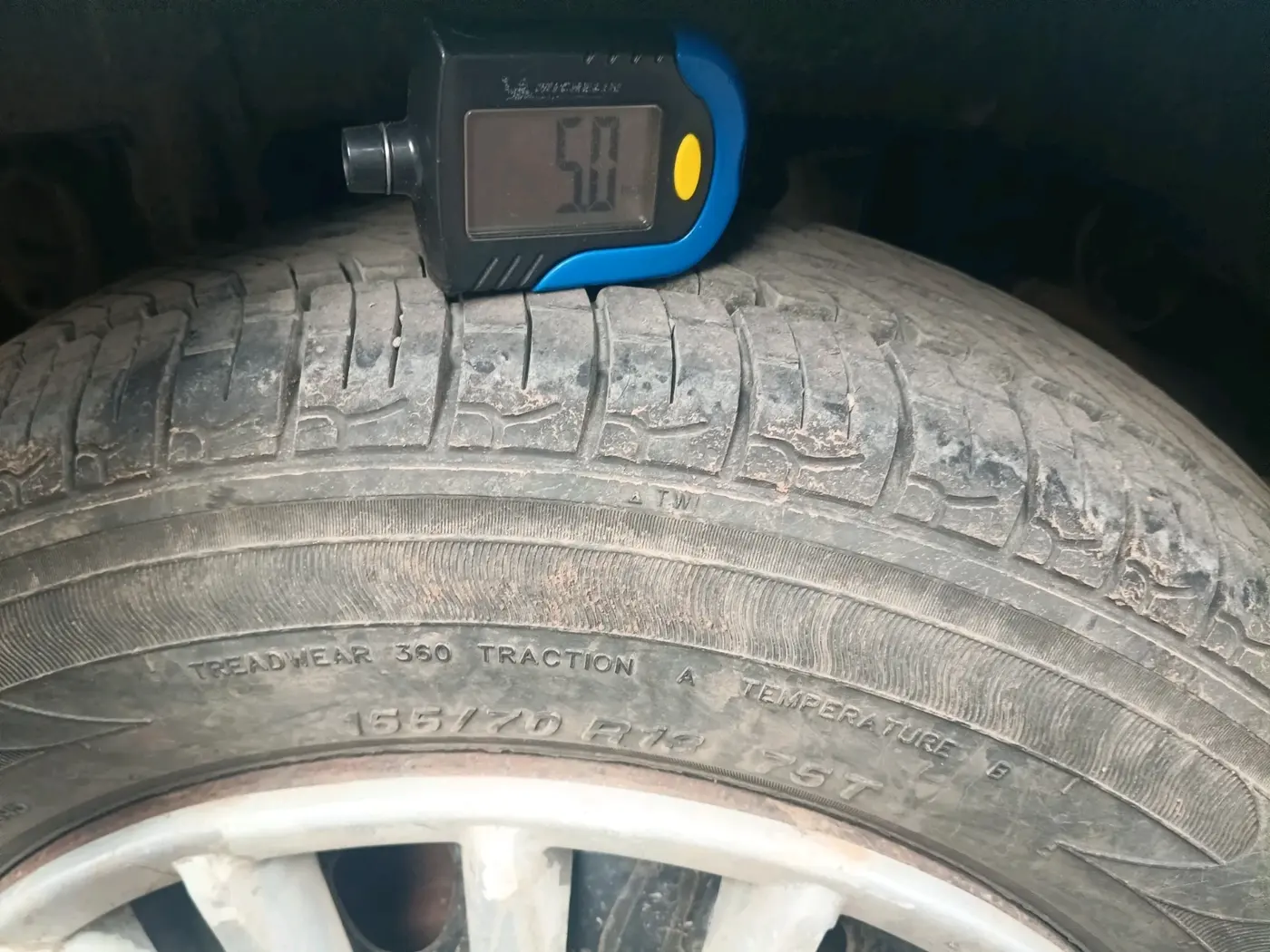 2009 Maruti Wagon R VXI MINOR, Petrol, Manual, 16,521 km, tyre