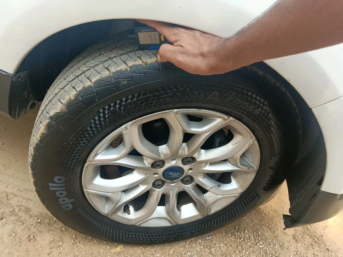 2014 Ford Ecosport TITANIUM 1.5L DIESEL, Diesel, Manual, 98,850 km, tyre