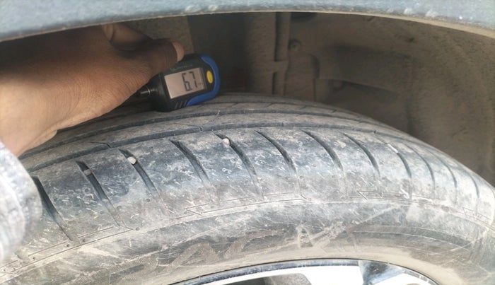 2022 Tata NEXON XZA PLUS (HS) PETROL, Petrol, Automatic, 17,120 km, tyre