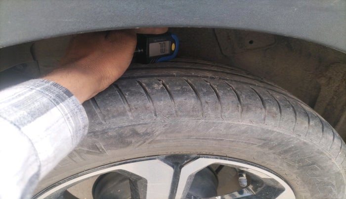 2022 Tata NEXON XZA PLUS (HS) PETROL, Petrol, Automatic, 17,120 km, tyre