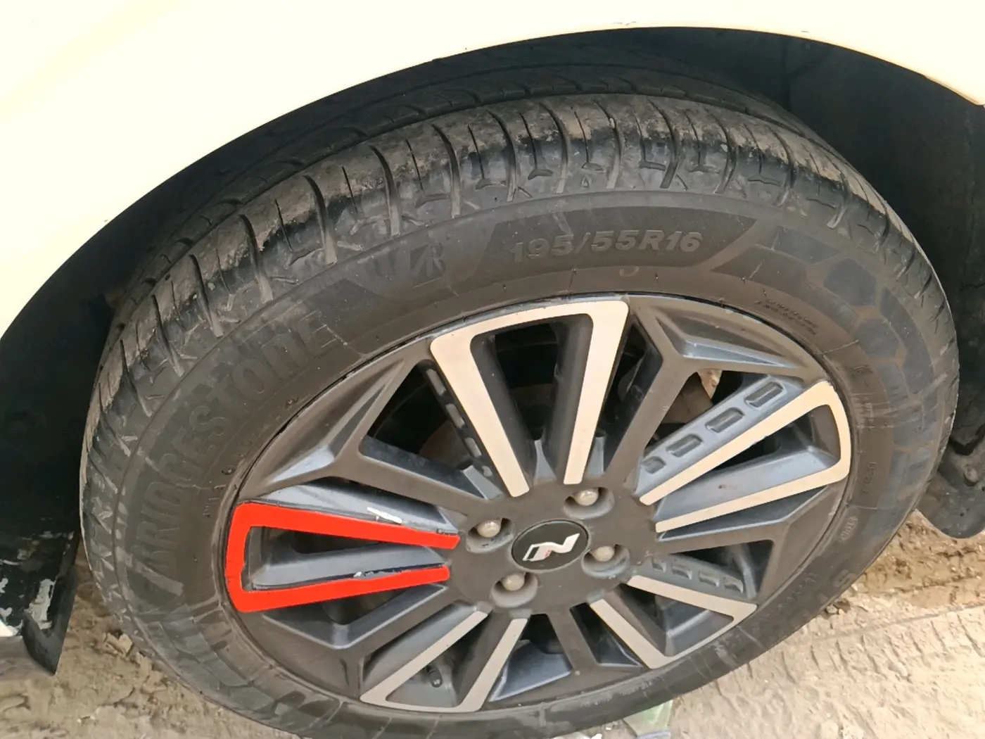 2021 Hyundai NEW I20 N LINE N8 1.0 TURBO GDI IMT, Petrol, Manual, 57,785 km, tyre