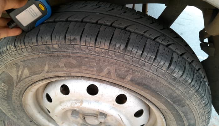 2018 Maruti Wagon R 1.0 LXI, CNG, Manual, 1,29,399 km, tyre