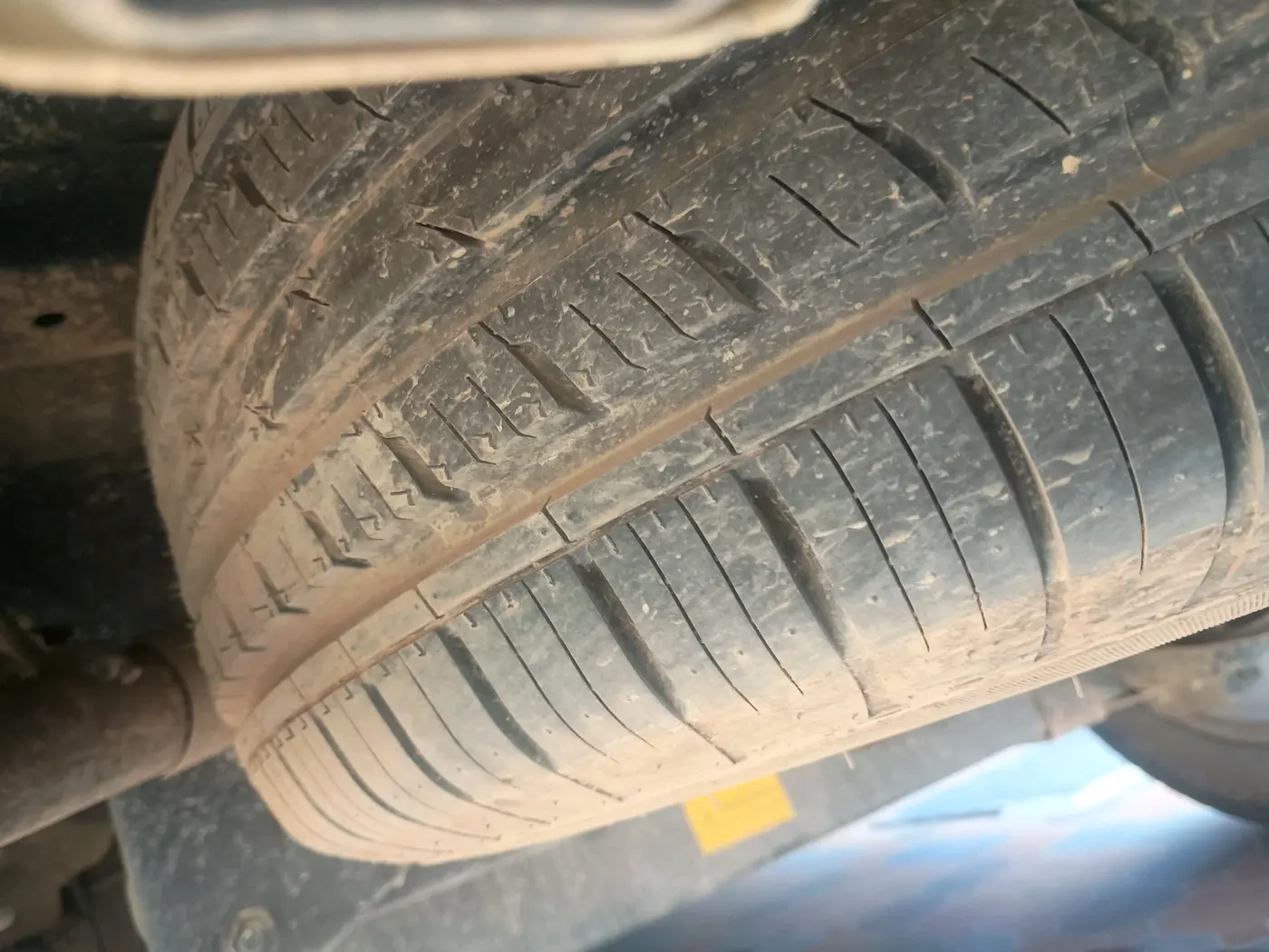 2021 Tata Safari XZ PLUS, Diesel, Manual, 78,208 km, tyre