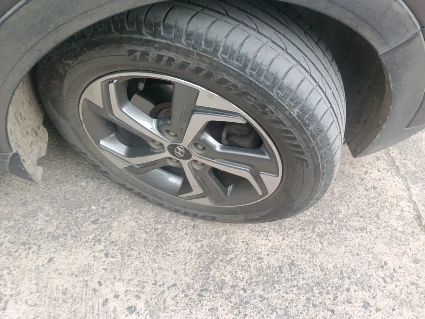 2018 Hyundai Creta SX (O) 1.6 DIESEL, Diesel, Manual, 1,15,659 km, tyre