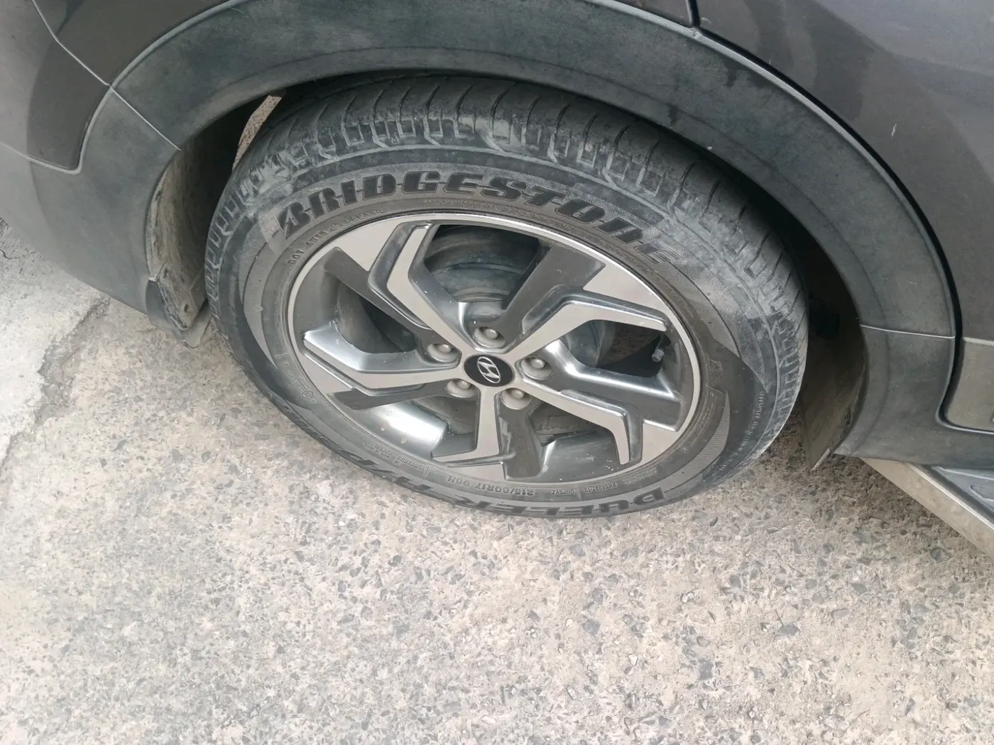 2018 Hyundai Creta SX (O) 1.6 DIESEL, Diesel, Manual, 1,15,659 km, tyre