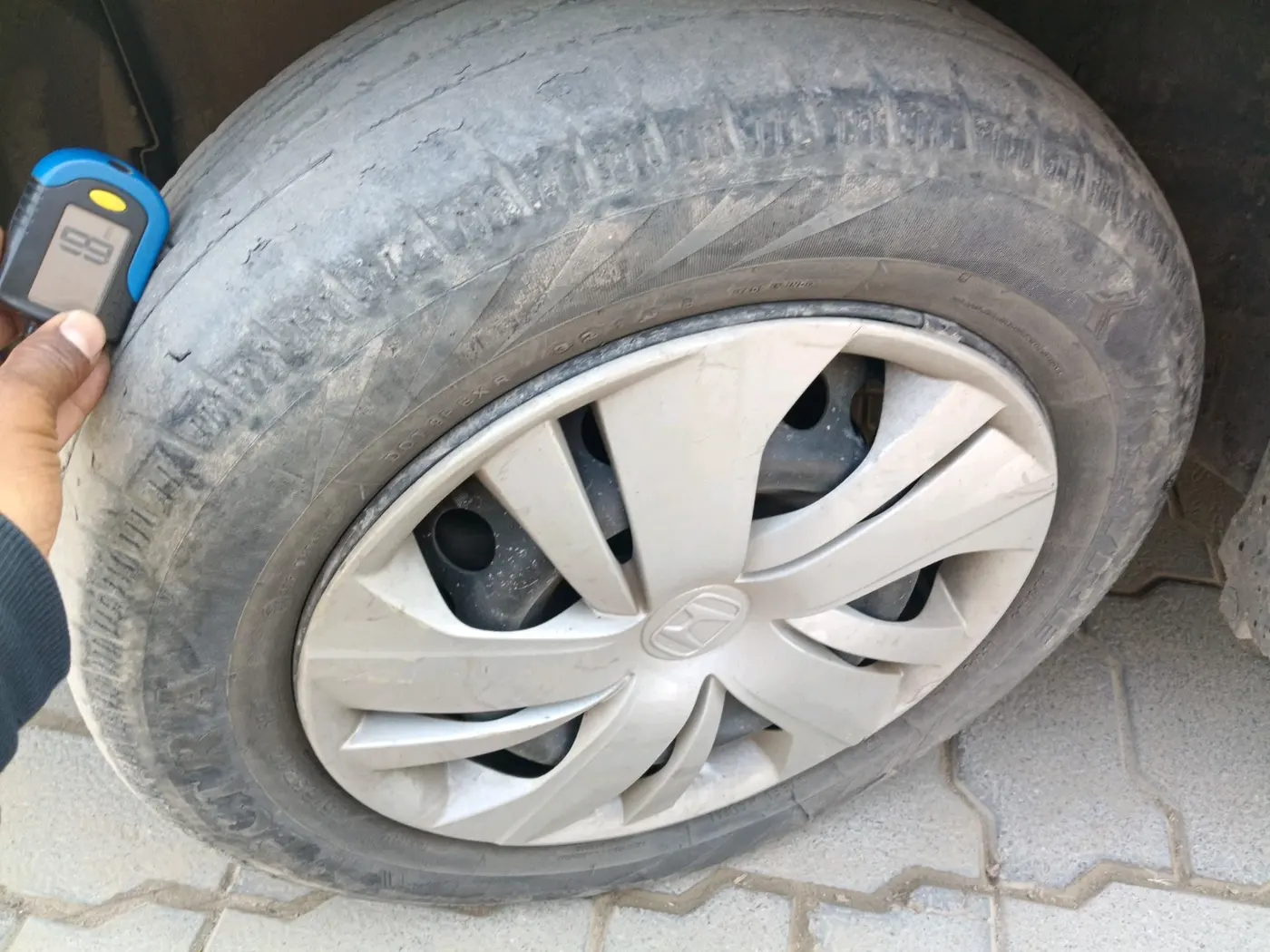 2018 Honda Amaze 1.2L I-VTEC S, Petrol, Manual, 70,696 km, tyre