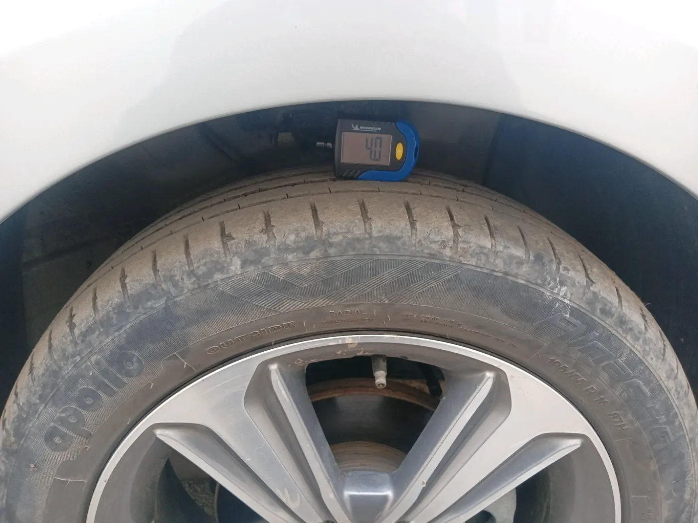 2018 Hyundai Verna 1.6 CRDI SX, Diesel, Manual, 91,905 km, tyre