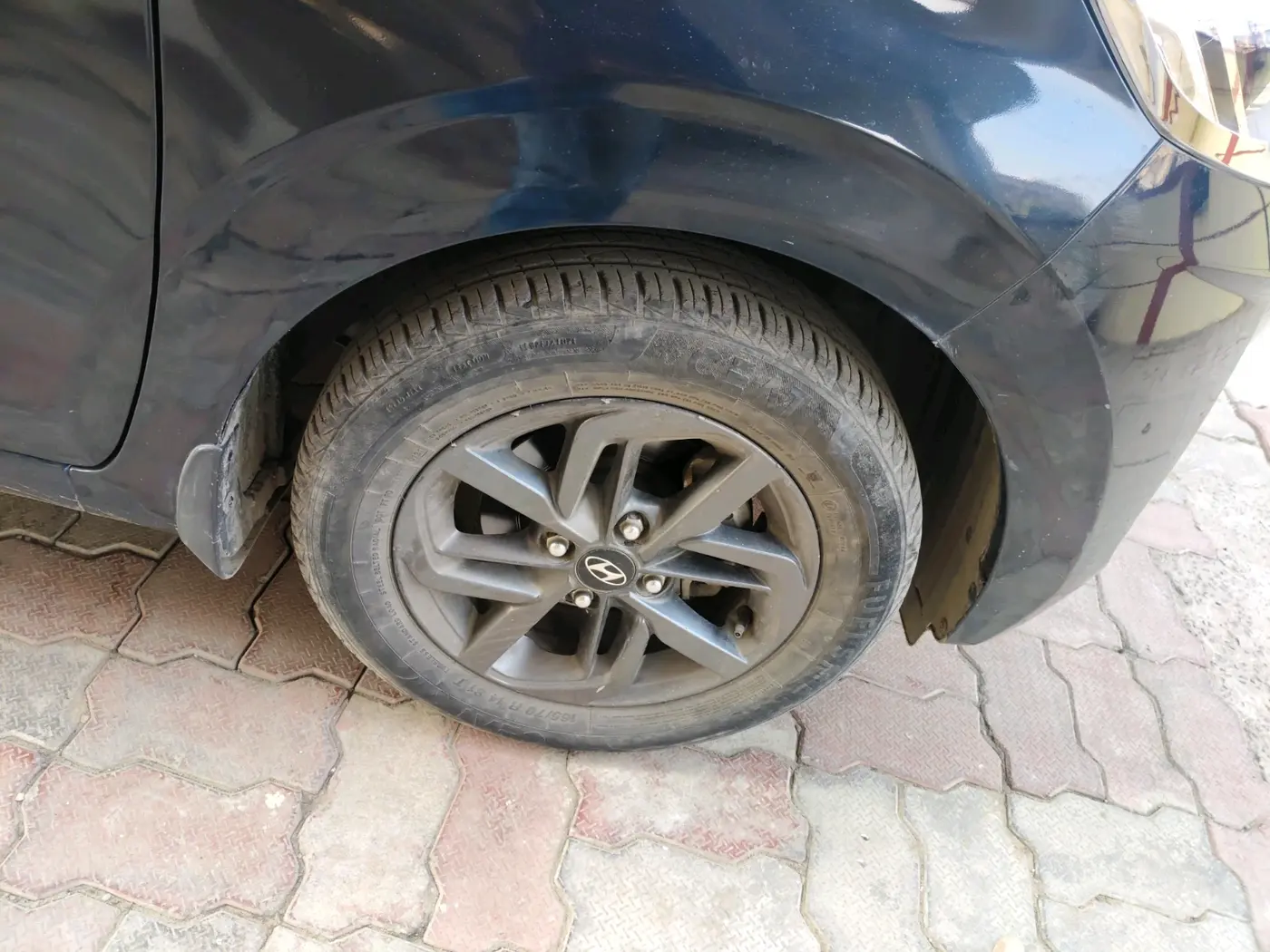 2021 Hyundai GRAND I10 NIOS SPORTZ AMT 1.2 KAPPA VTVT, Petrol, Automatic, 60,912 km, tyre