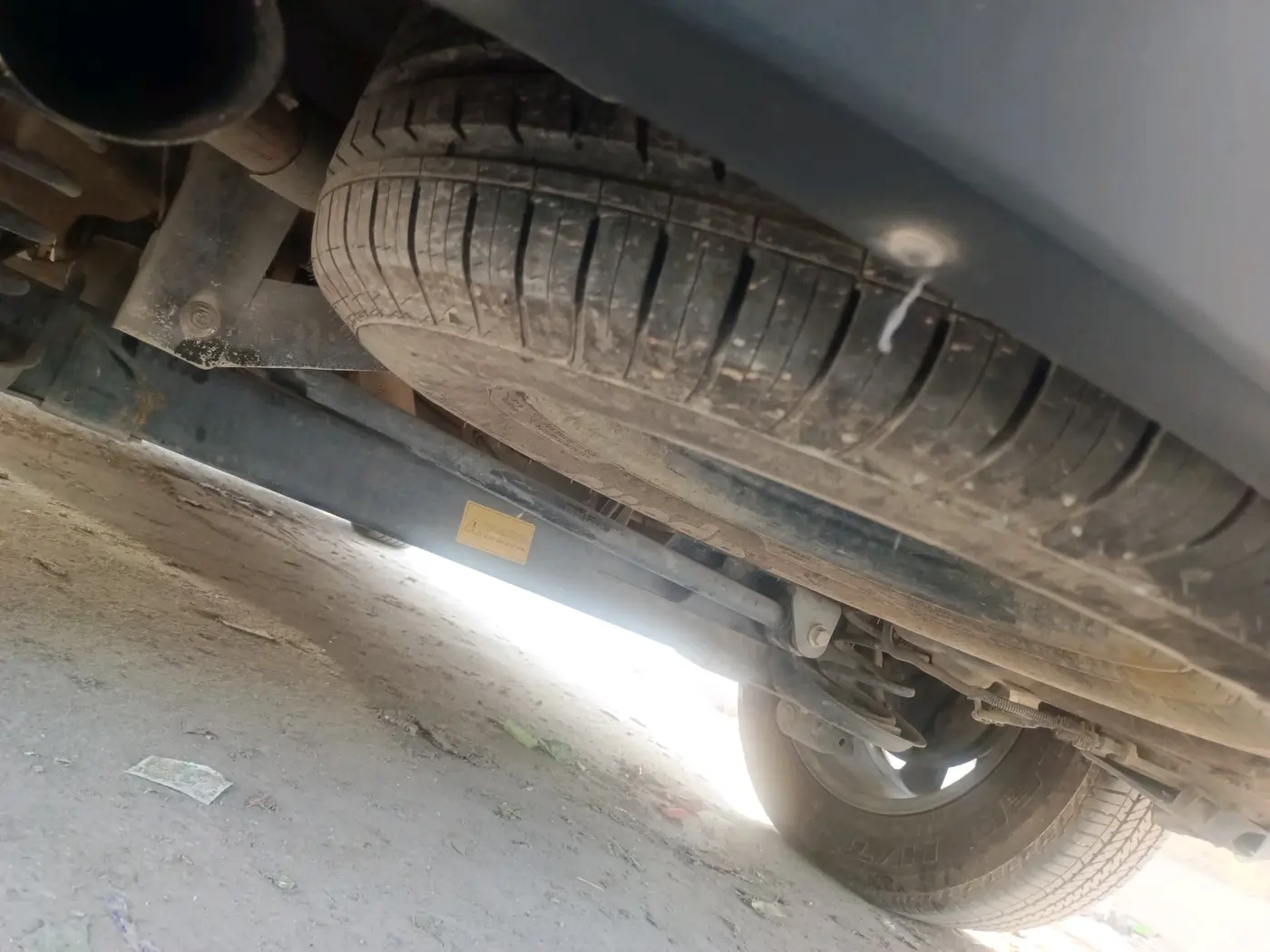 2021 Tata Harrier XZ PLUS 2.0L, Diesel, Manual, 70,065 km, tyre