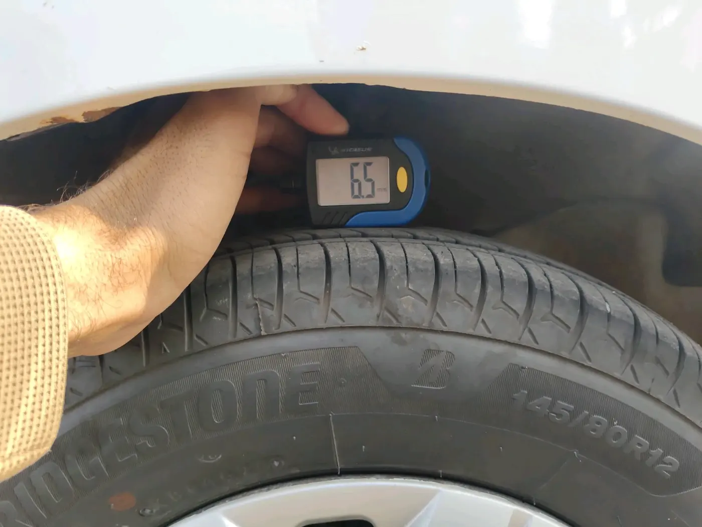 2021 Maruti Alto LXI CNG, CNG, Manual, 1,19,179 km, tyre