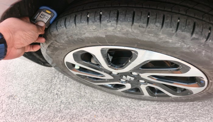 2023 Maruti Baleno ALPHA 1.2 AGS, Petrol, Automatic, 4,738 km, tyre