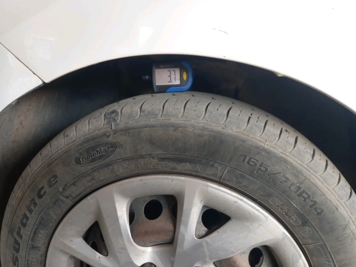 2019 Hyundai Grand i10 MAGNA 1.2 KAPPA VTVT, CNG, Manual, 80,140 km, tyre