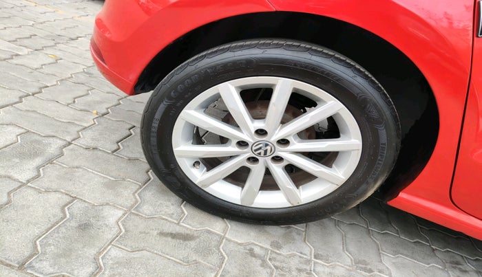 2018 Volkswagen Polo GT TSI AT, Petrol, Automatic, 1,22,415 km, tyre