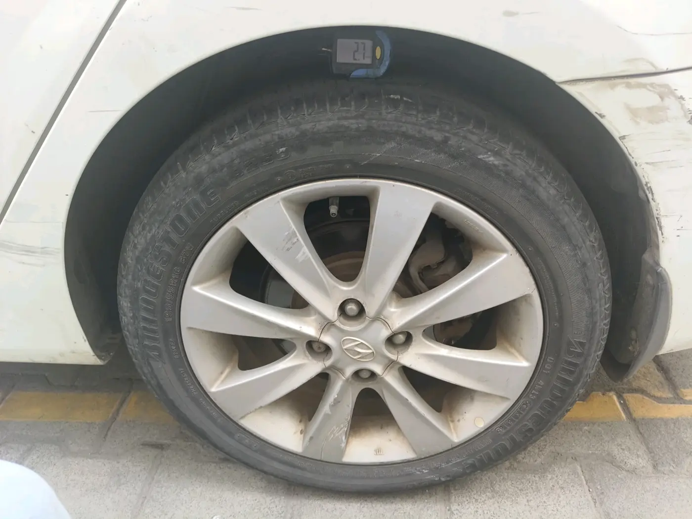 2013 Hyundai Verna FLUIDIC 1.6 VTVT SX OPT, Petrol, Manual, 65,883 km, tyre