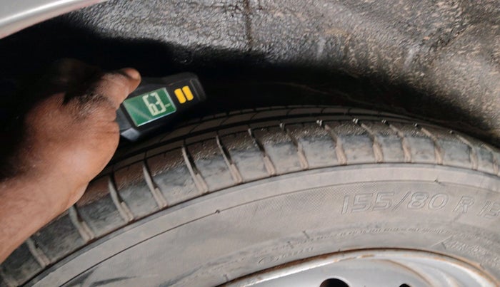 2011 Maruti Wagon R Duo DUO LXI LPG, Petrol, Manual, 57,294 km, tyre