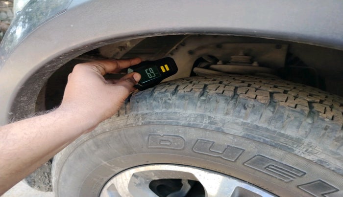 2017 Tata Hexa XM 4X2 7 STR, Diesel, Manual, 81,510 km, tyre