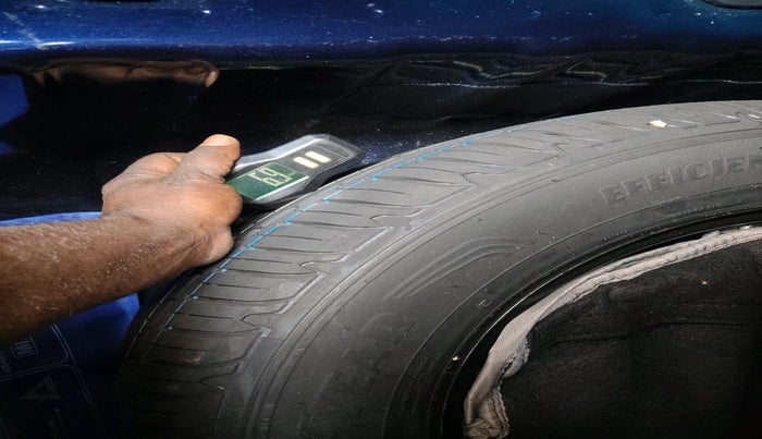 2024 Tata Curvv Creative Plus S 1.2 Petrol 7DCA, Petrol, Automatic, 13,832 km, tyre