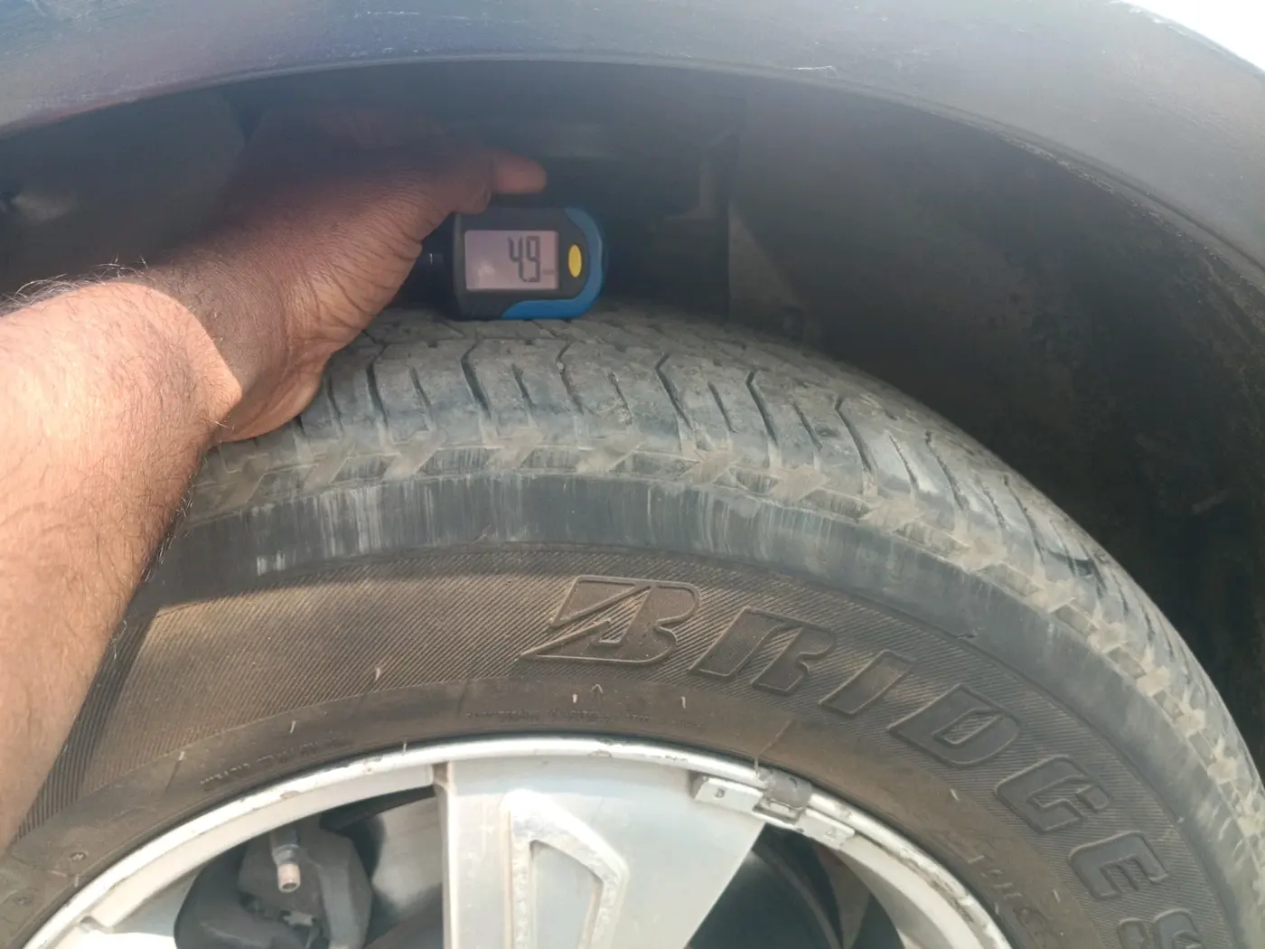 2013 Mahindra XUV500 W8, Diesel, Manual, 71,645 km, tyre