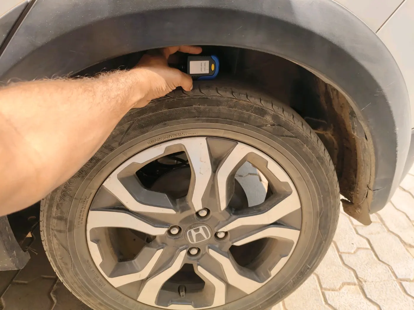 2018 Honda WR-V 1.2L I-VTEC VX MT, Petrol, Manual, 1,36,383 km, tyre