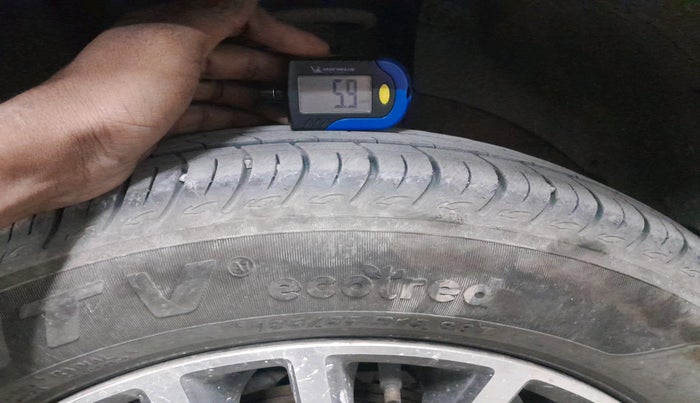 2017 Maruti Dzire ZXI PLUS AMT, Petrol, Automatic, 53,010 km, tyre