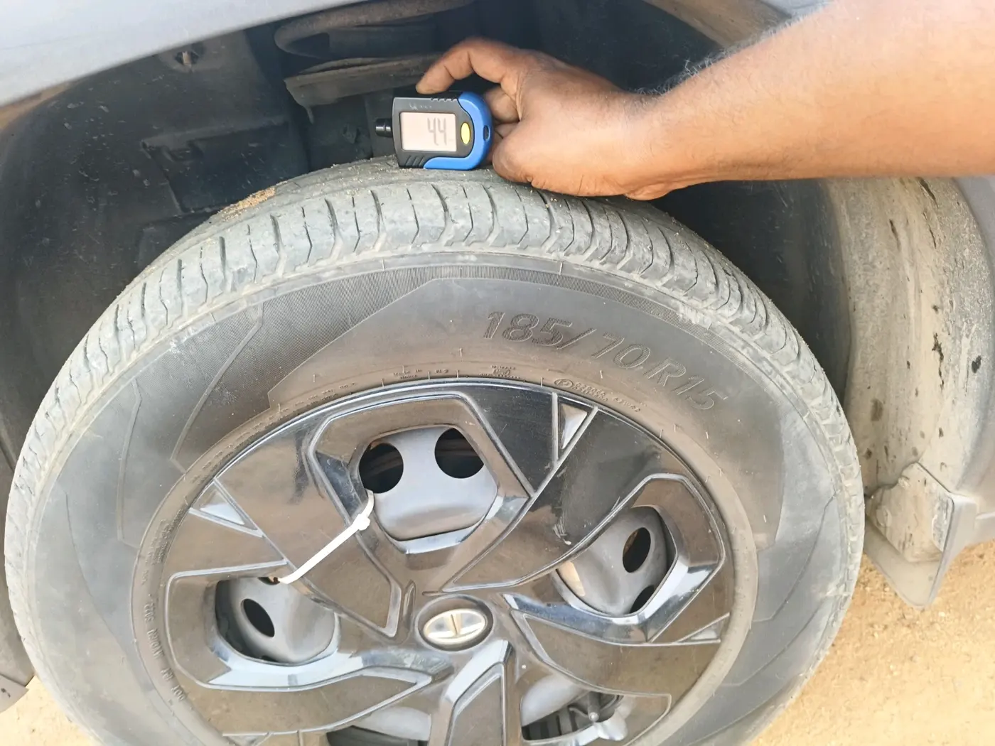 2022 Tata PUNCH ADVENTURE MT, Petrol, Manual, 24,169 km, tyre