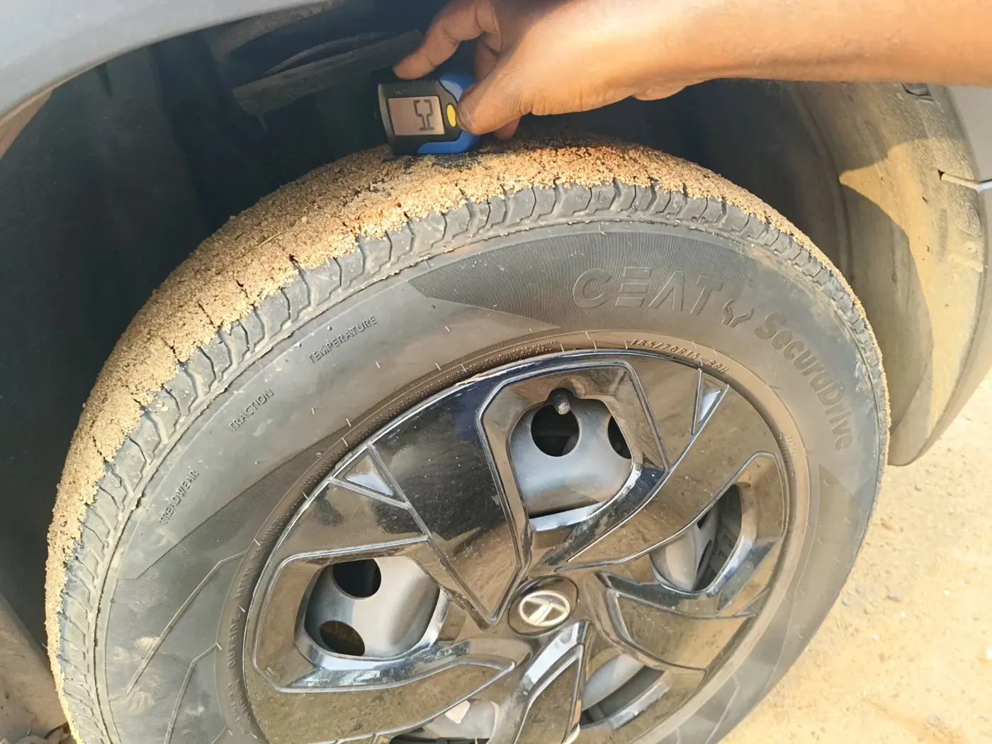 2022 Tata PUNCH ADVENTURE MT, Petrol, Manual, 24,169 km, tyre