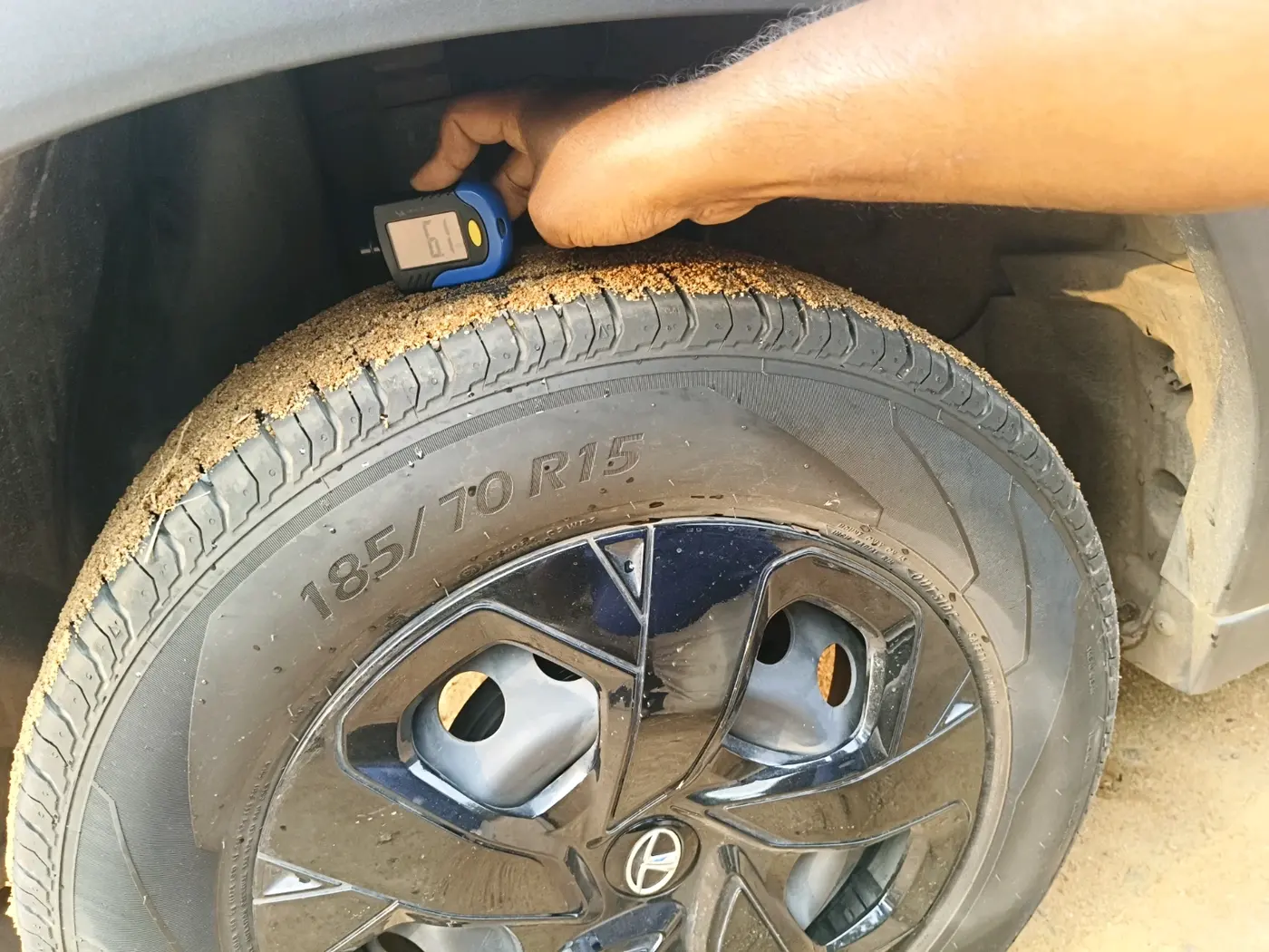 2022 Tata PUNCH ADVENTURE MT, Petrol, Manual, 24,169 km, tyre
