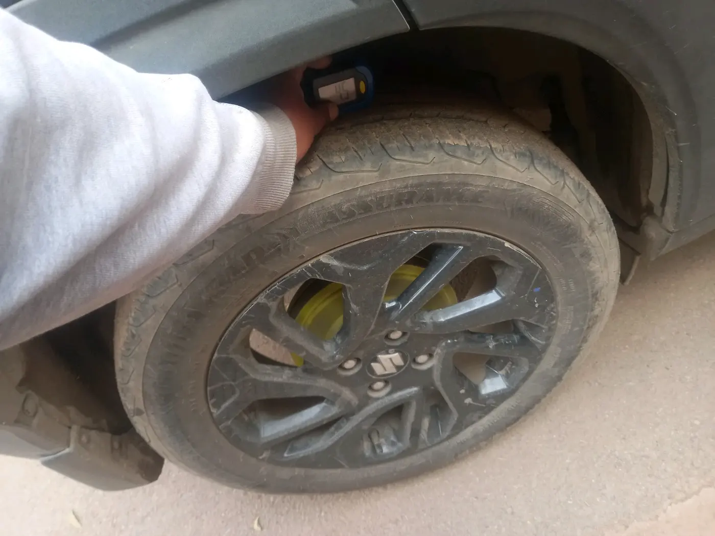 2024 Maruti FRONX DELTA PLUS 1.2MT, Petrol, Manual, 55,200 km, tyre