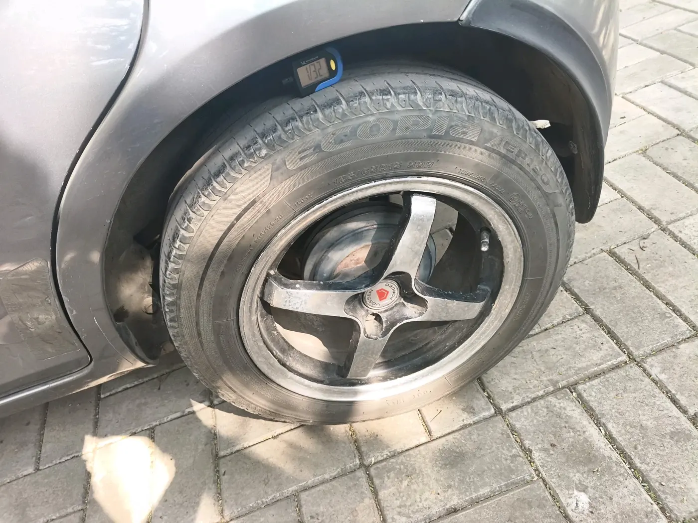 2017 Maruti IGNIS DELTA 1.2, CNG, Manual, 1,05,266 km, tyre