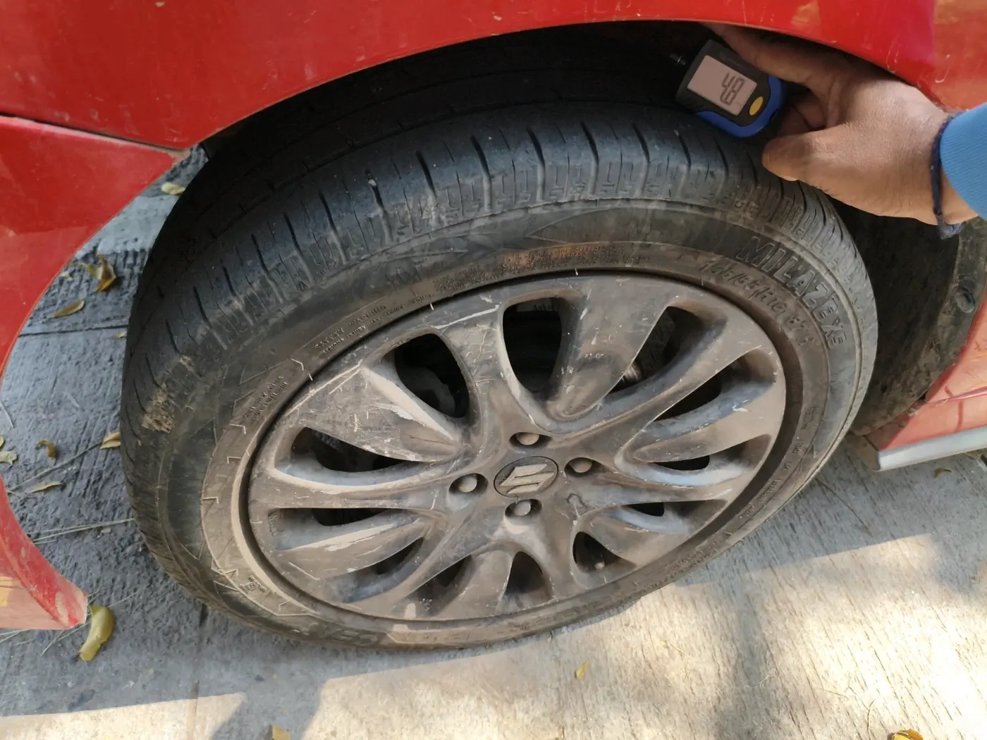 2017 Maruti Baleno RS 1.0 PETROL, Petrol, Manual, 56,953 km, tyre