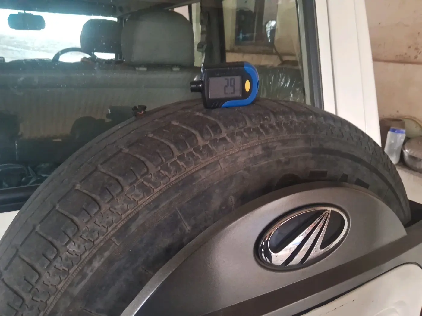 2017 Mahindra Bolero POWER PLUS SLX, Diesel, Manual, 35,645 km, tyre