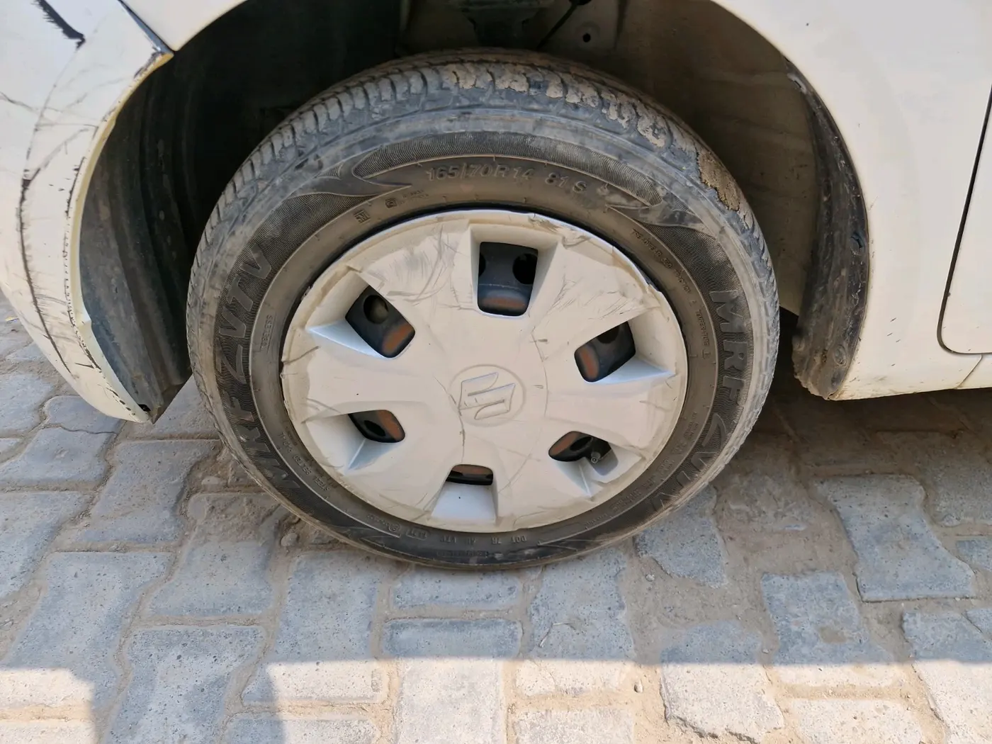2021 Maruti New Wagon-R VXI 1.0, Petrol, Manual, 24,981 km, tyre
