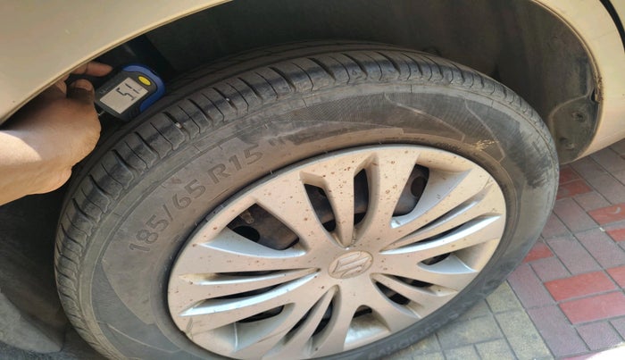 2014 Maruti Ertiga VXI, CNG, Manual, 70,315 km, tyre